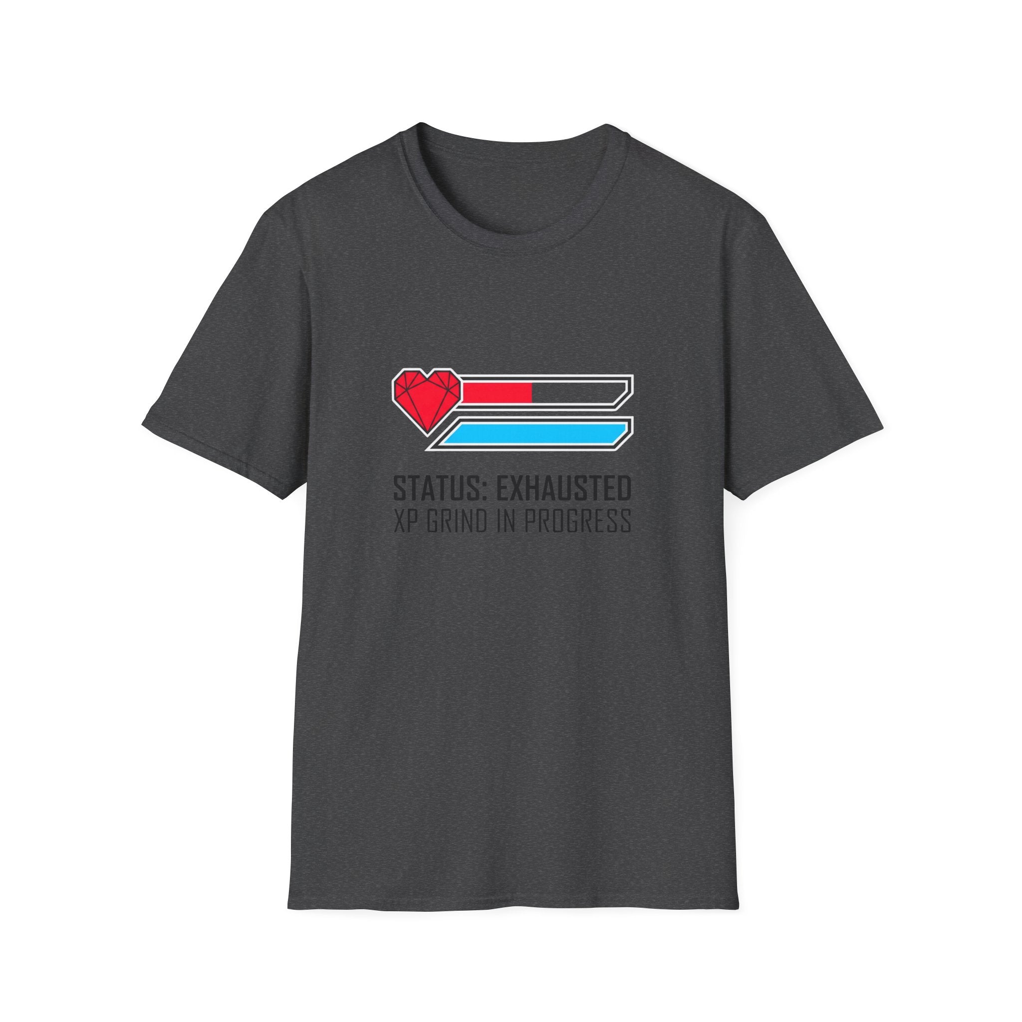 Status: Exhausted Gamer Graphic Tee
