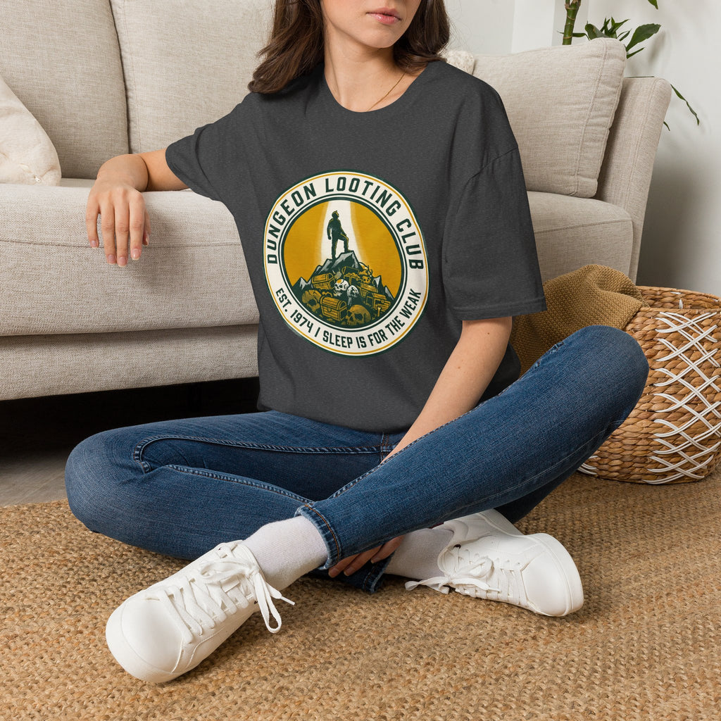 Dungeon Looting Club Gamer Graphic Tee