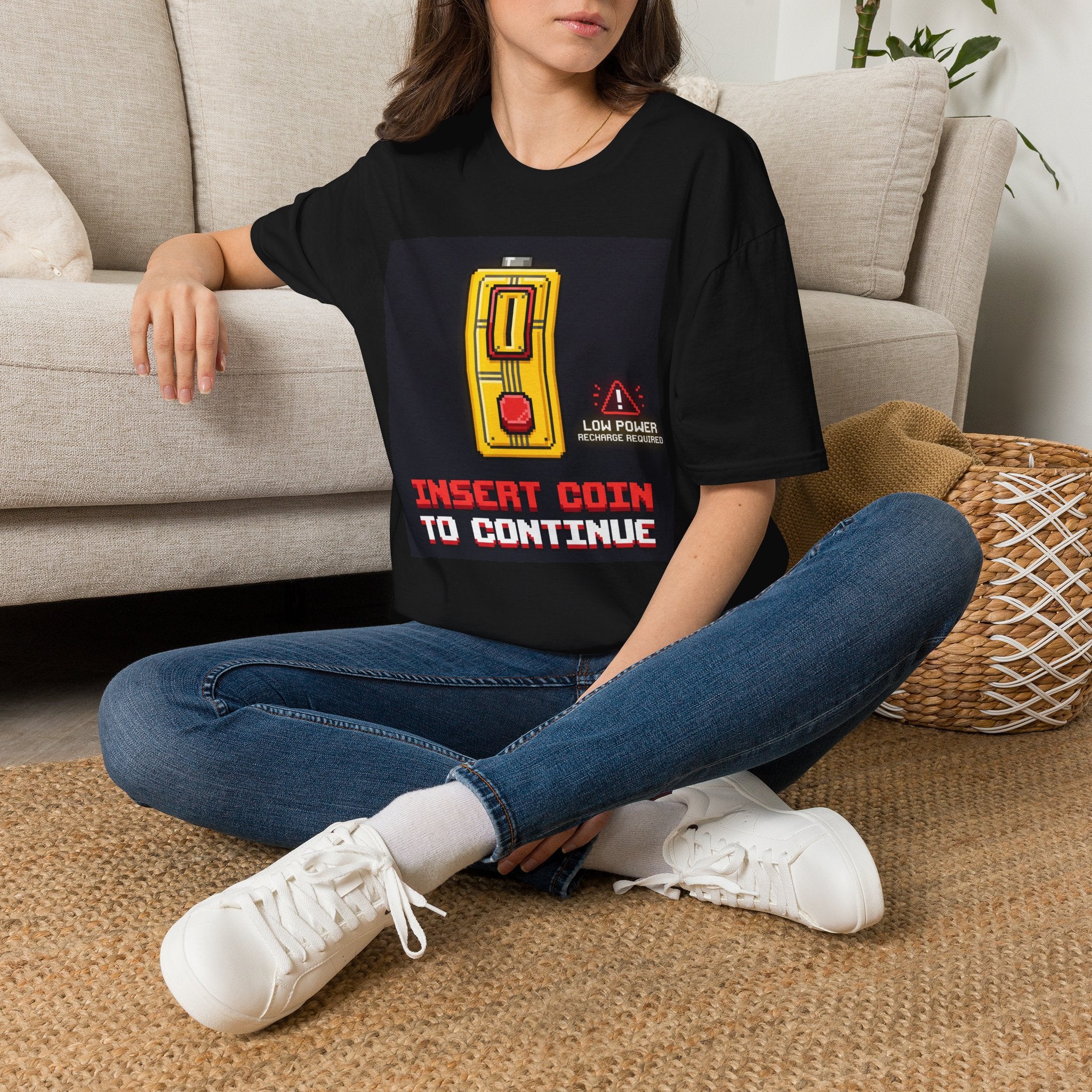 Insert Coin Gamer Graphic Tee