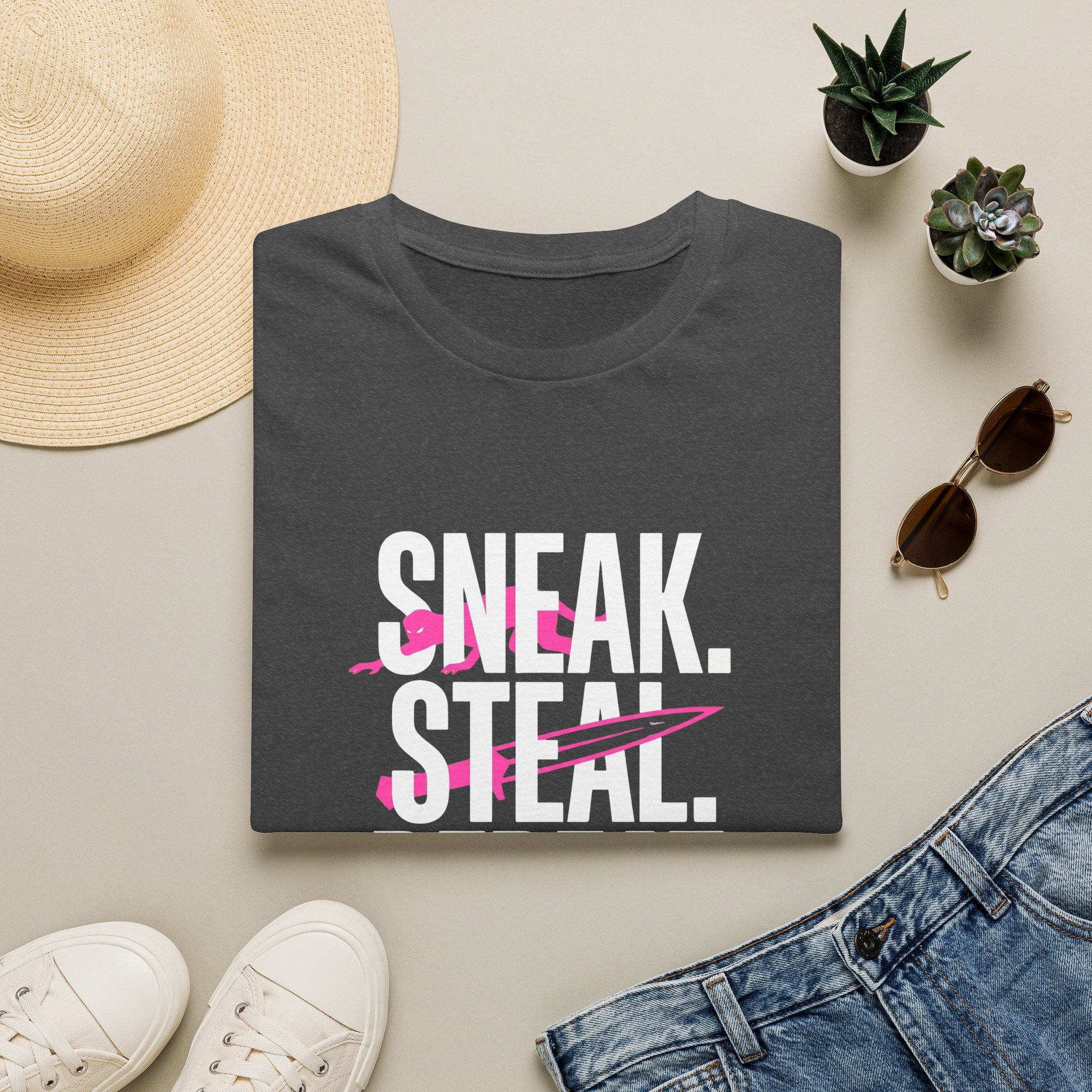 Sneak Steal Repeat Graphic Tee