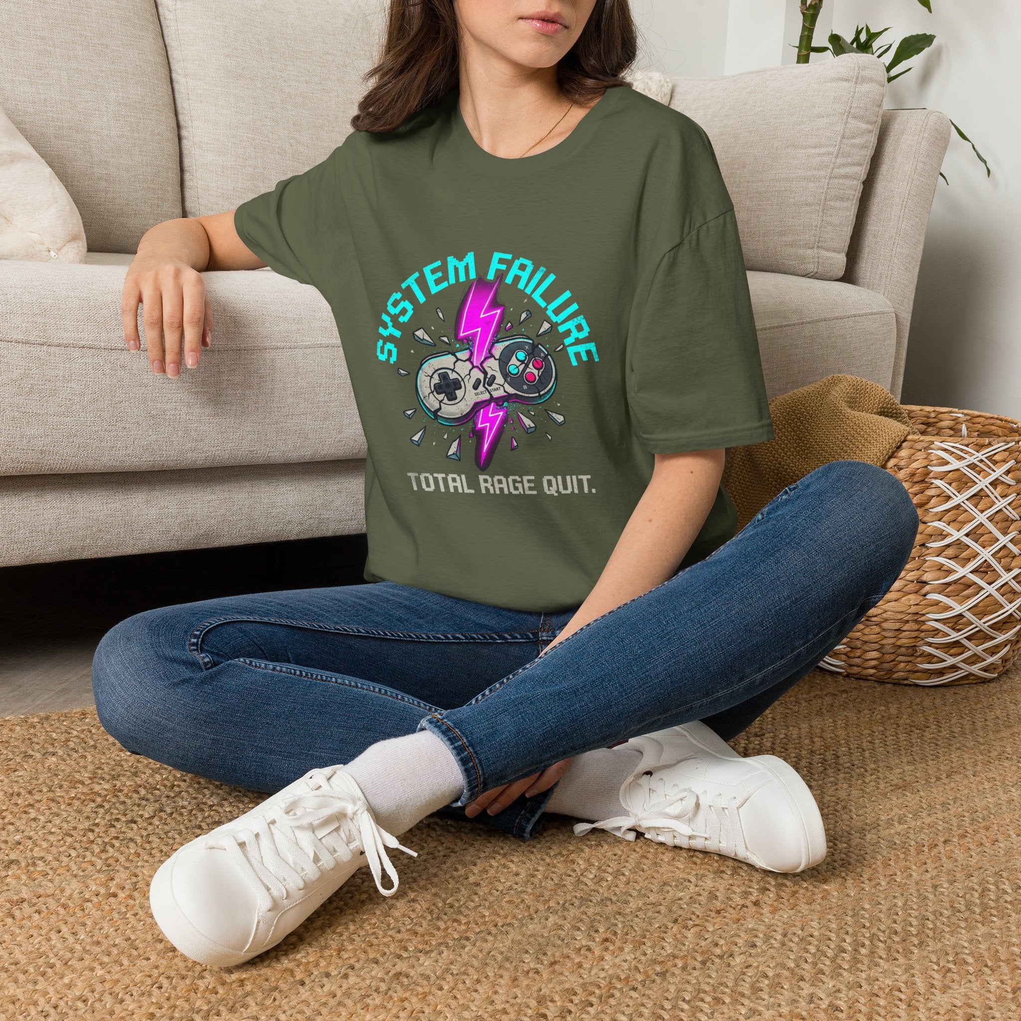 System Failure Gamer Graphic Tee