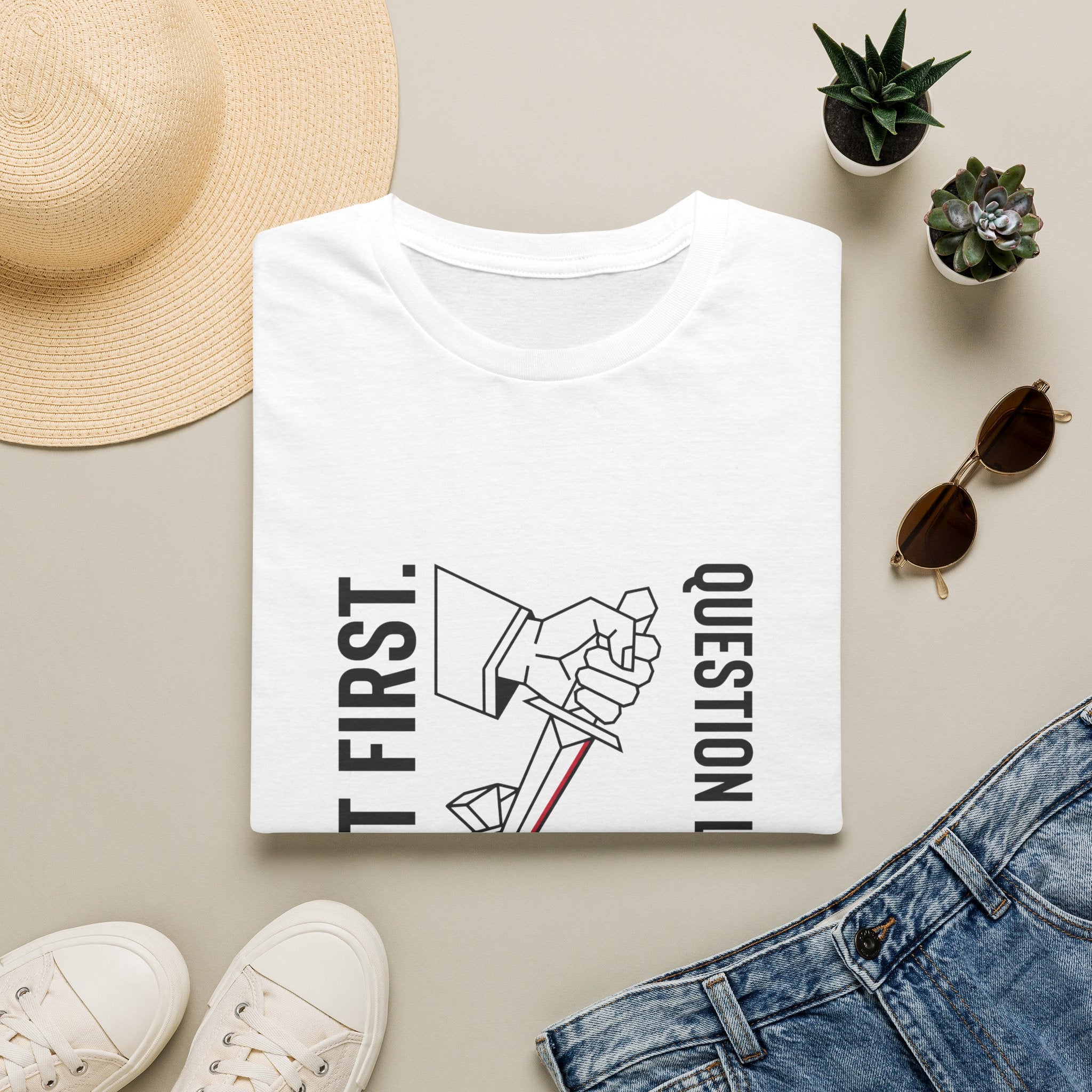 Loot First Question Later Graphic Tee