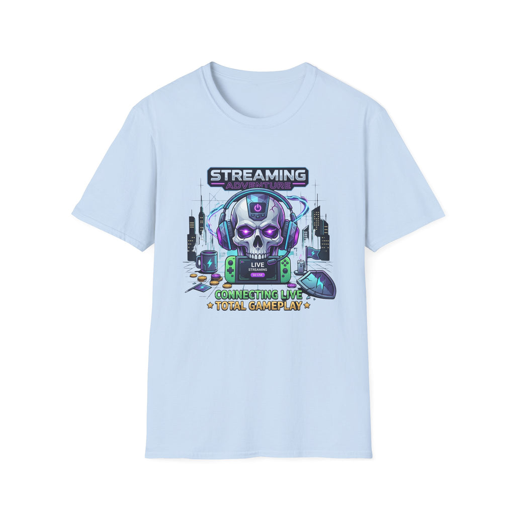 Streaming Adventure Gamer Graphic Tee