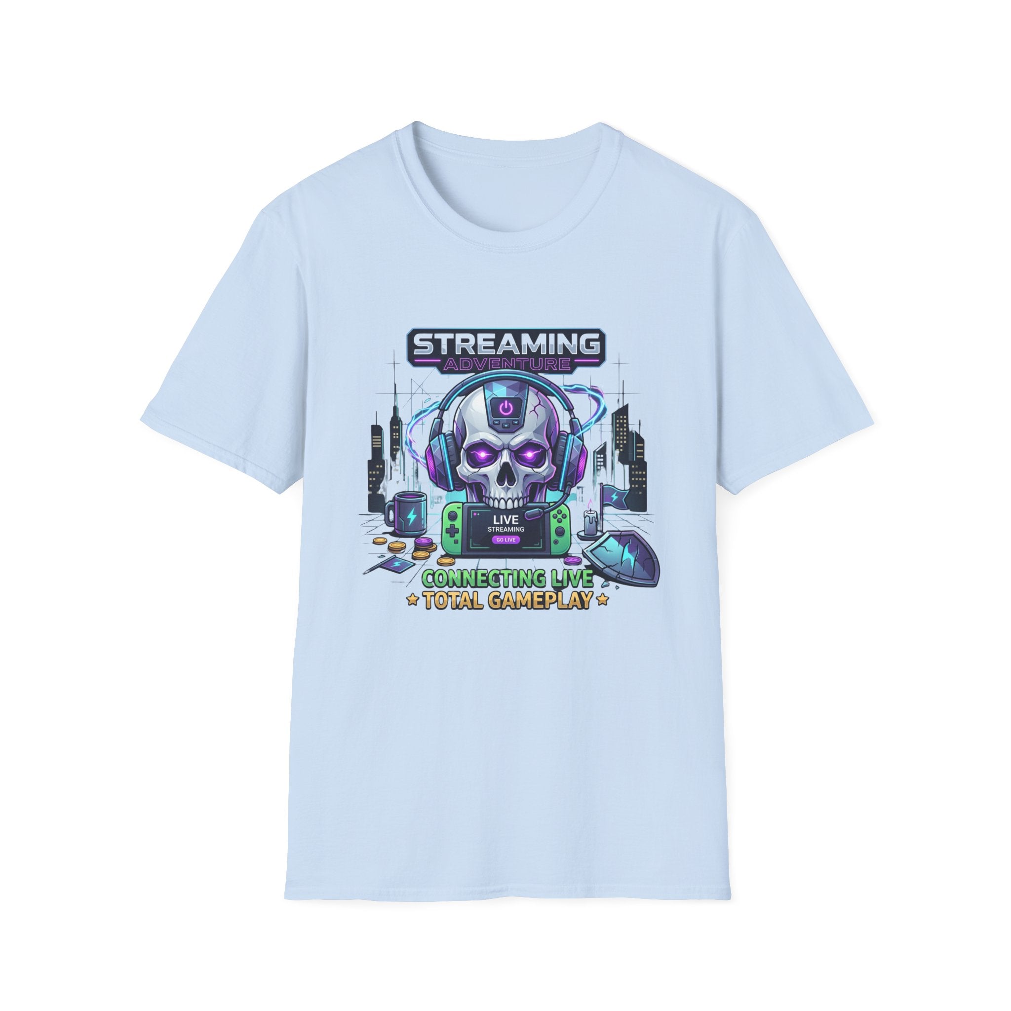 Streaming Adventure Gamer Graphic Tee