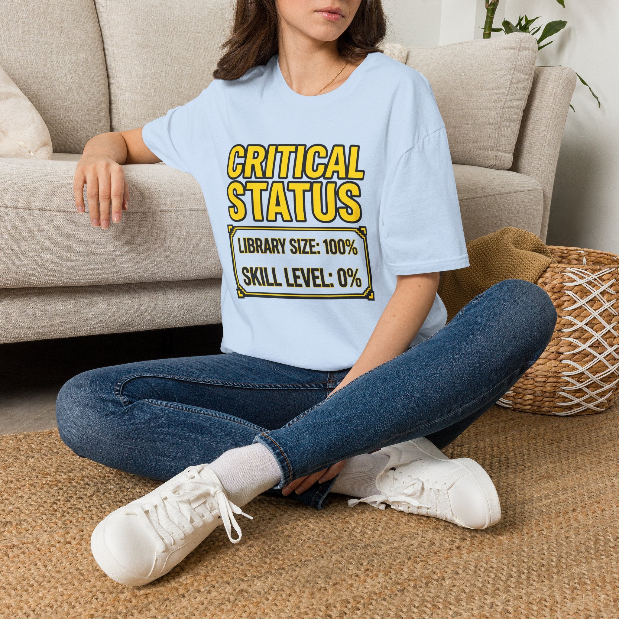 Skill Level 0% Gamer Graphic Tee