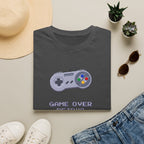 Game Over Retry Gamer Graphic Tee