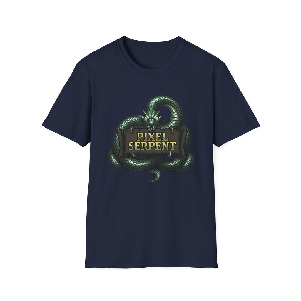 Pixel Serpent Gamer Graphic Tee