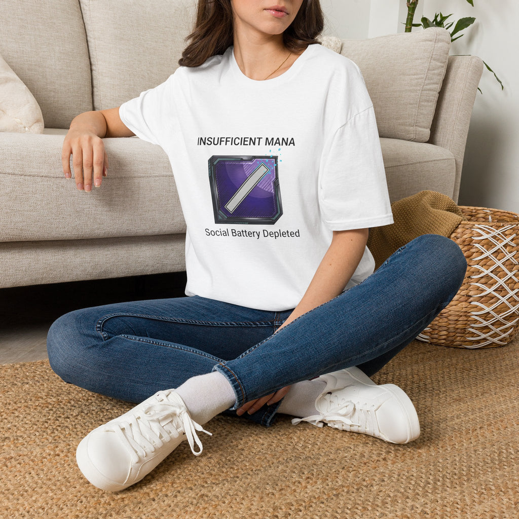 Insufficient Mana Gamer Graphic Tee