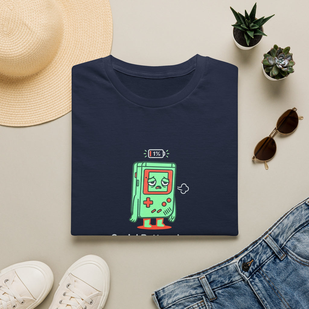 Social Battery Low Gamer Graphic Tee