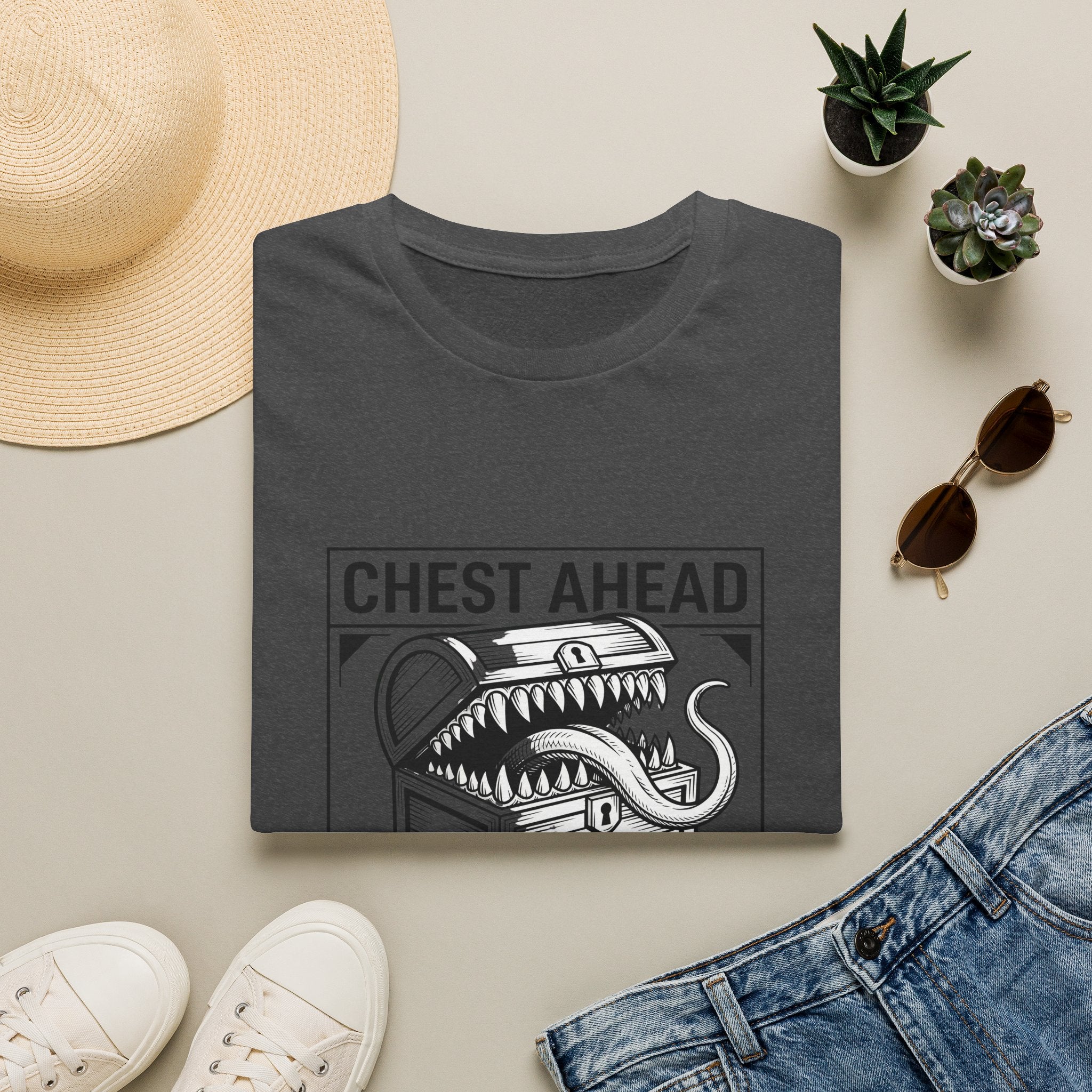 Chest Ahead Gamer Graphic Tee