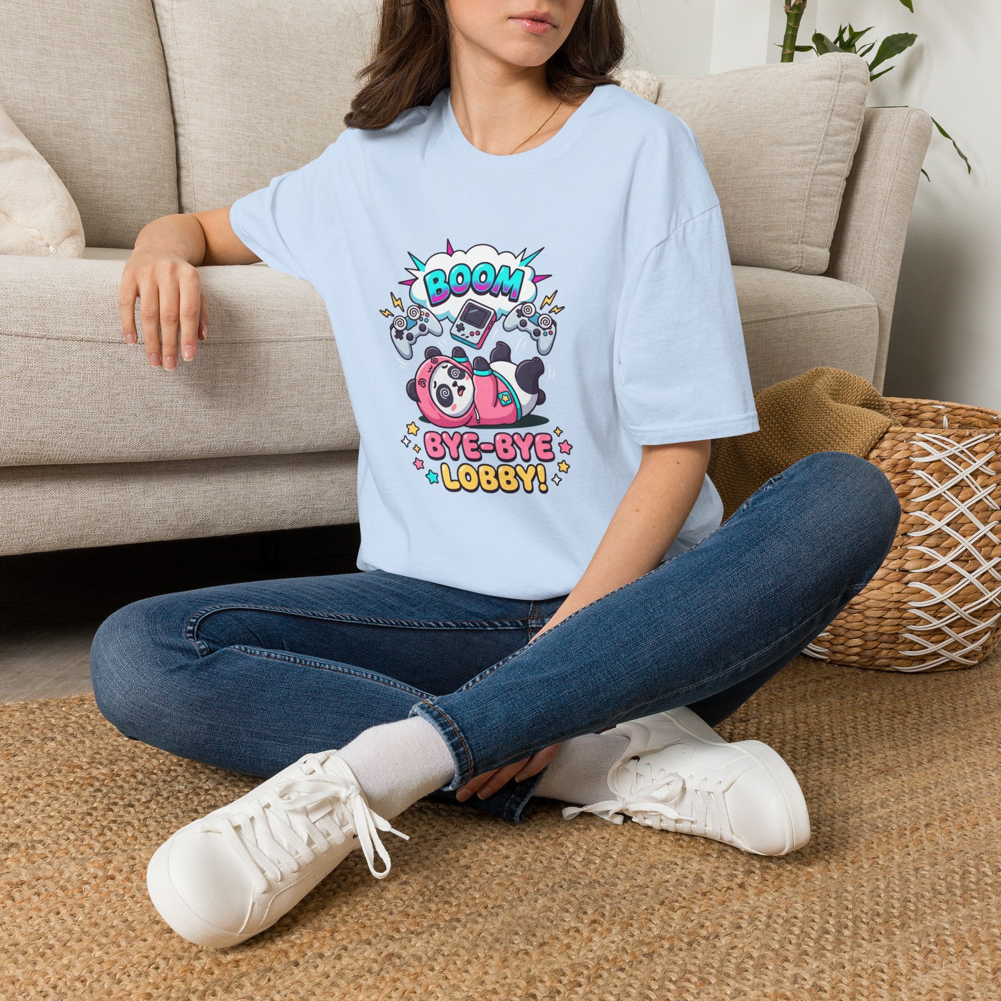 Bye Bye Lobby Gamer Graphic Tee