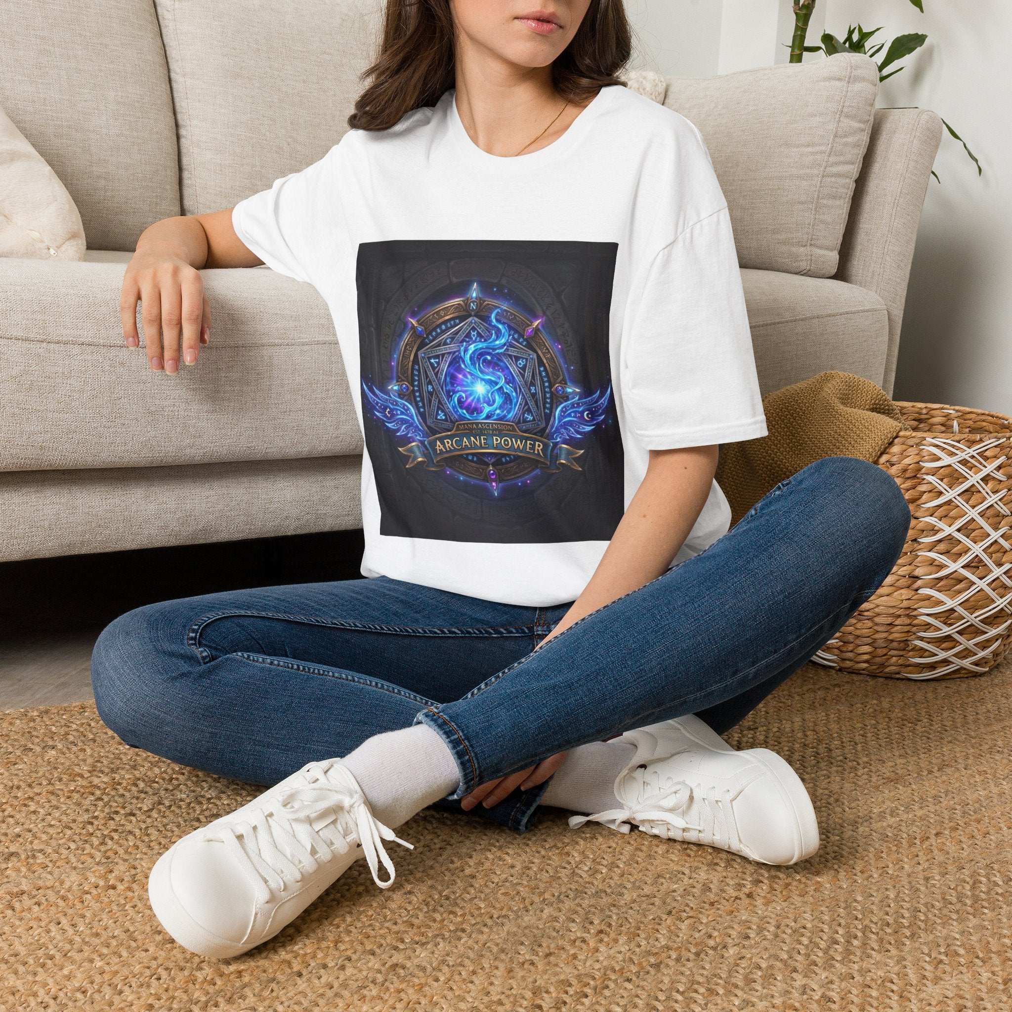 Arcane Power Gamer Graphic Tee