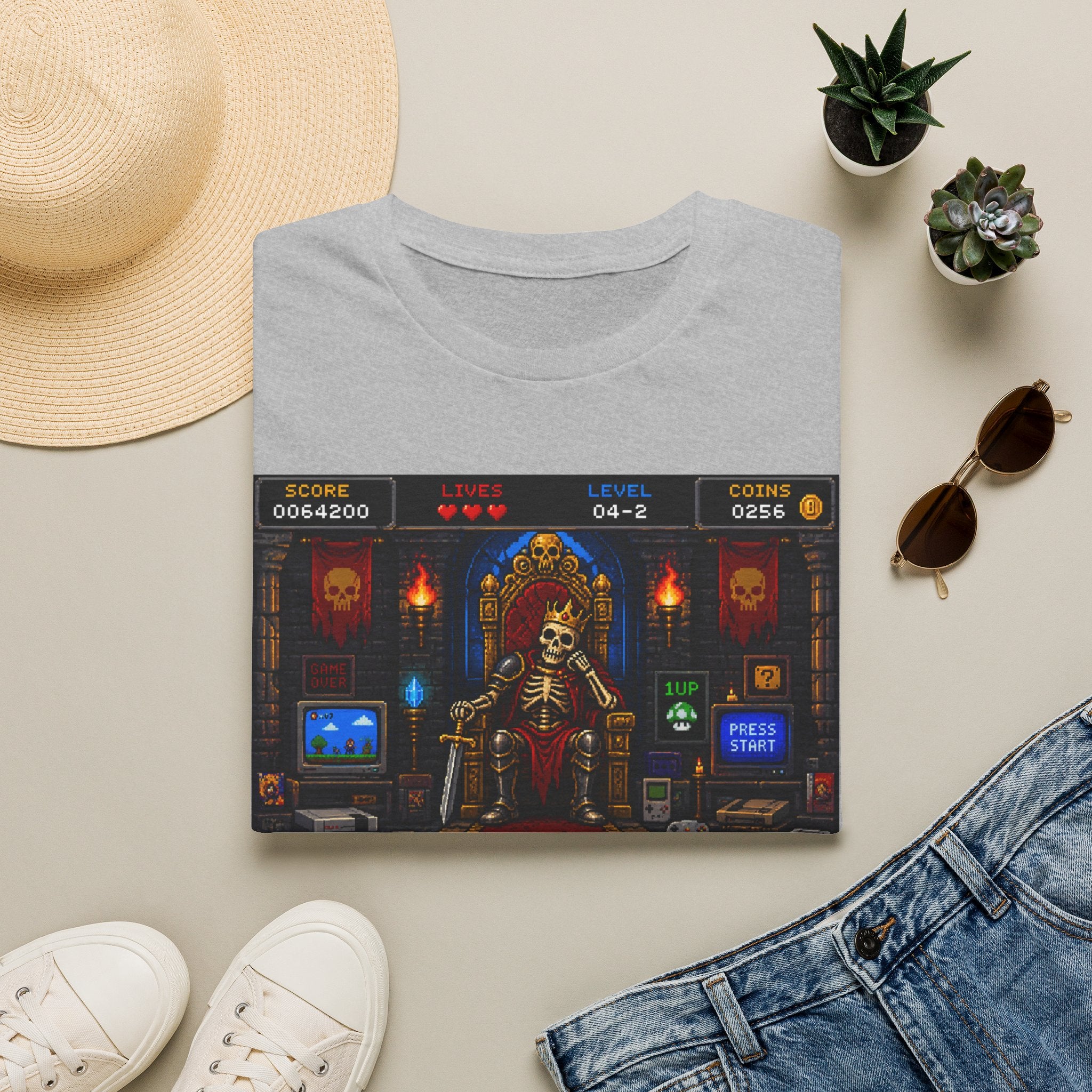 Retro King Gamer Graphic Tee