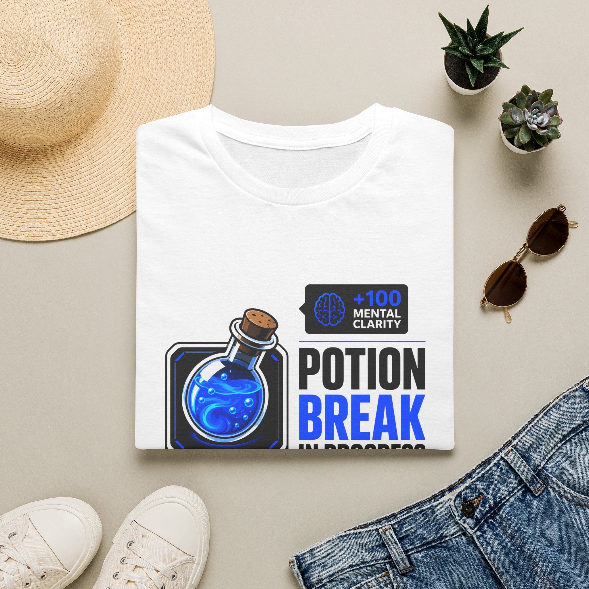 Potion Break in Progress Graphic Tee