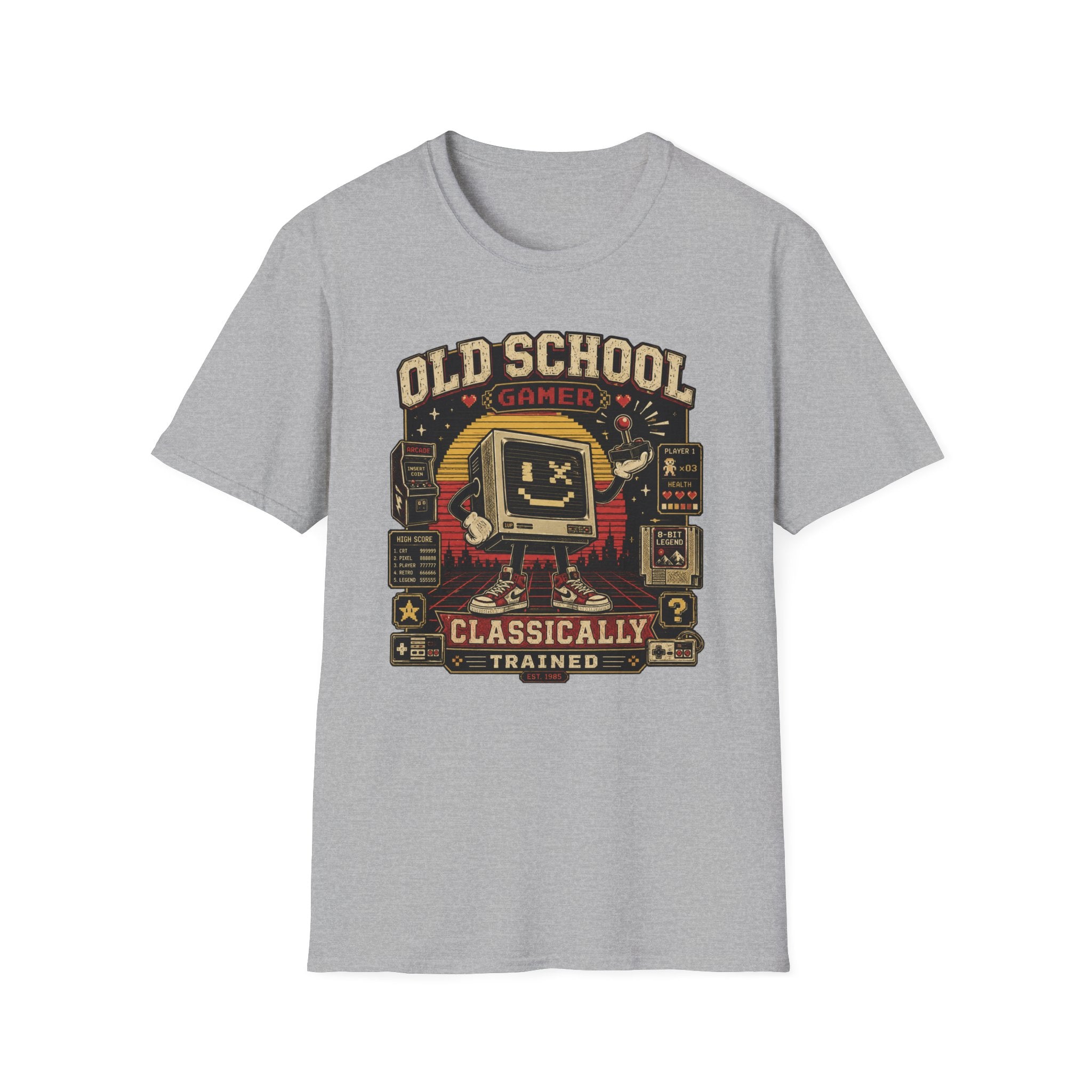 Old School Gamer Graphic Tee