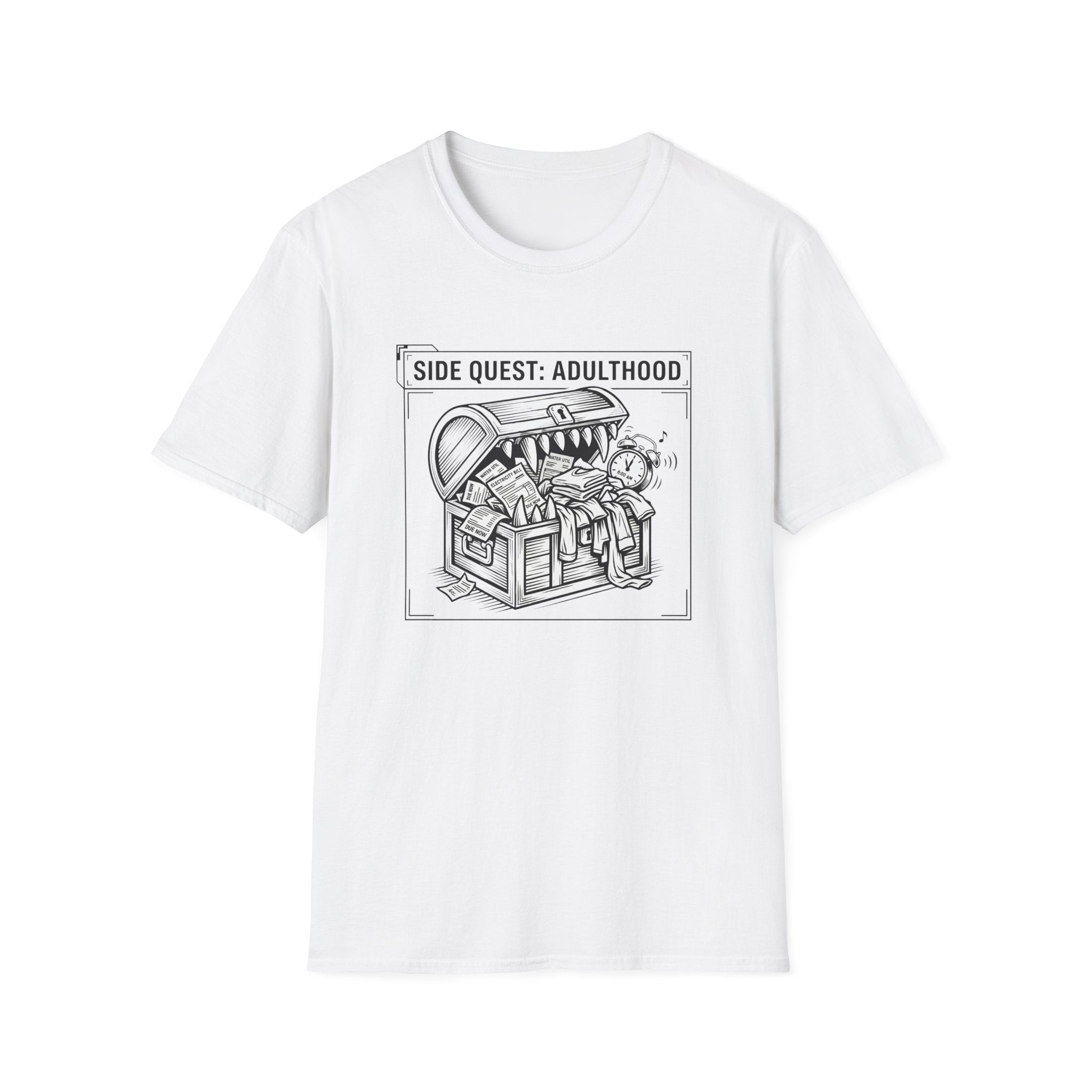 Side Quest Adulthood Graphic Tee