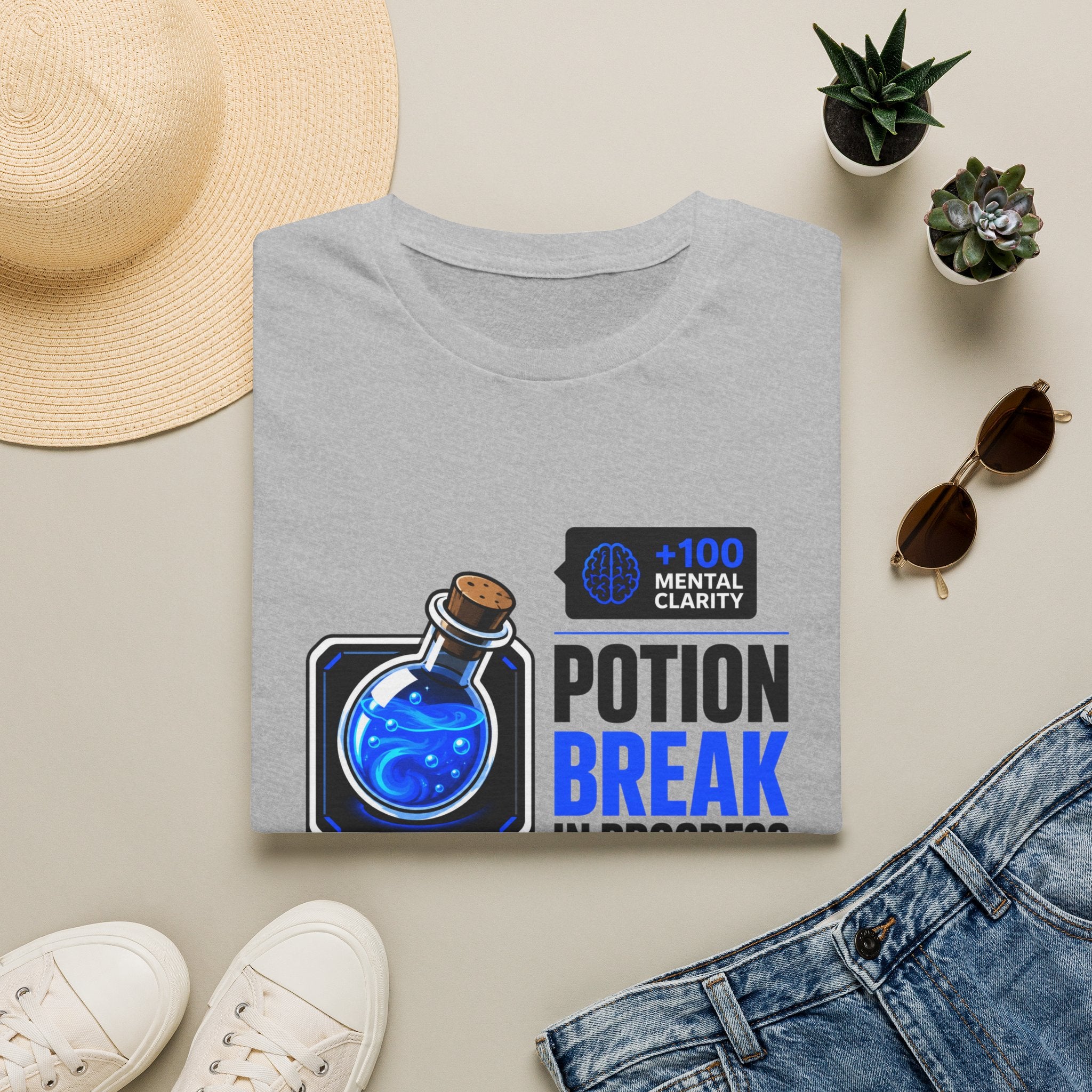 Potion Break in Progress Graphic Tee