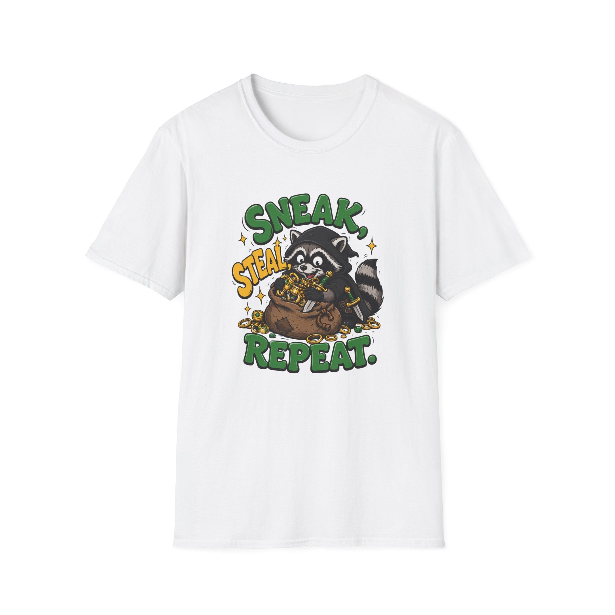 Sneak. Steal. Racoon Graphic Tee