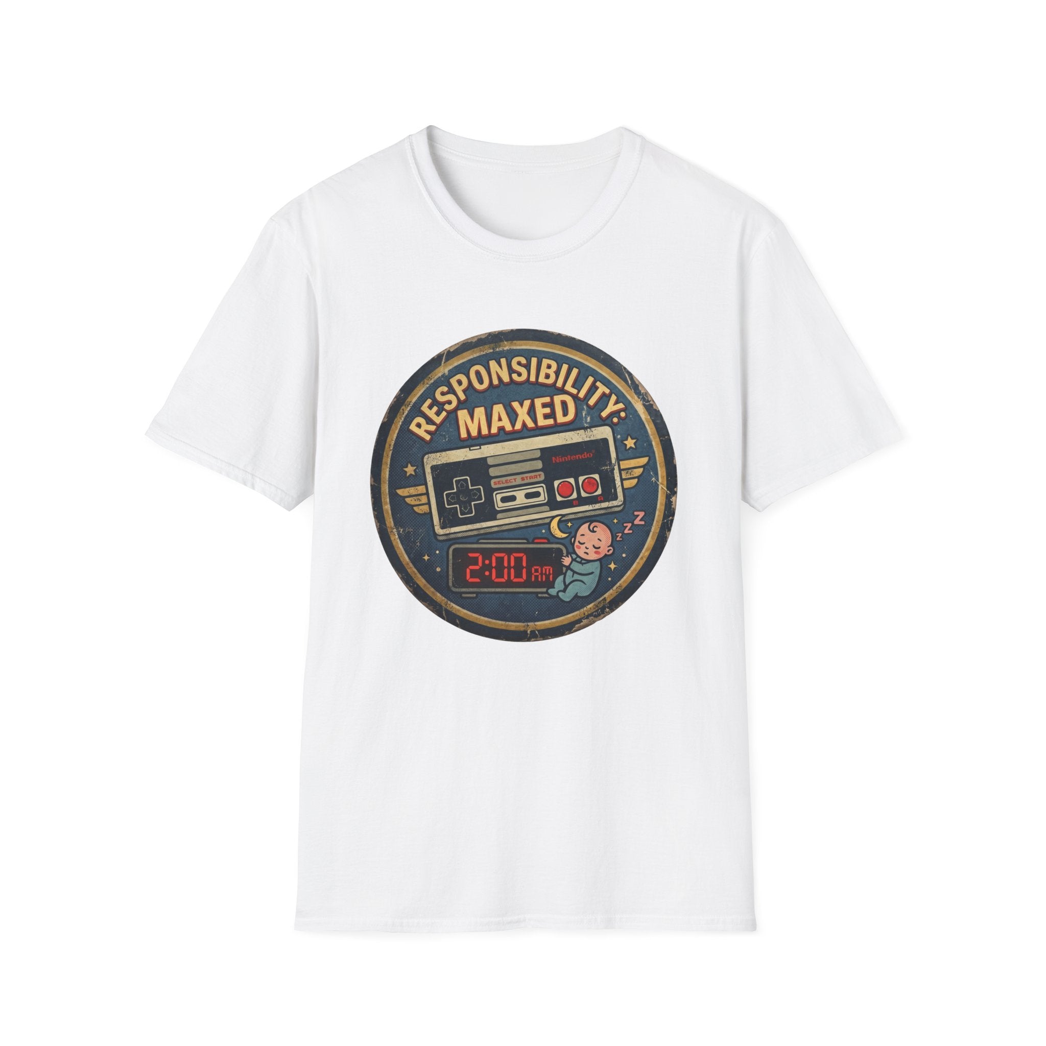 Responsibility Maxed Gamer Graphic Tee