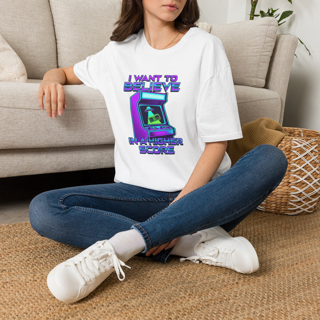 I Want To Believe Gamer Graphic Tee