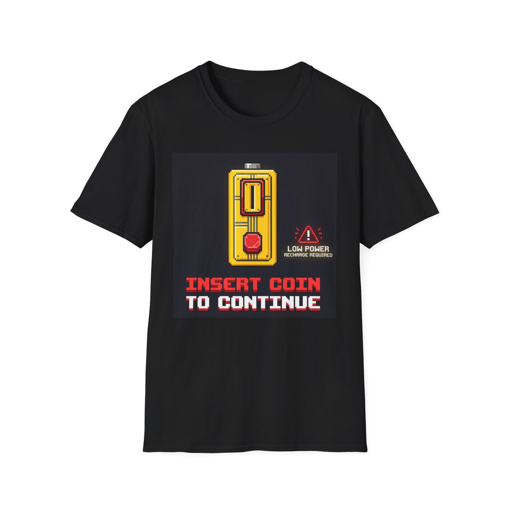 Insert Coin Gamer Graphic Tee