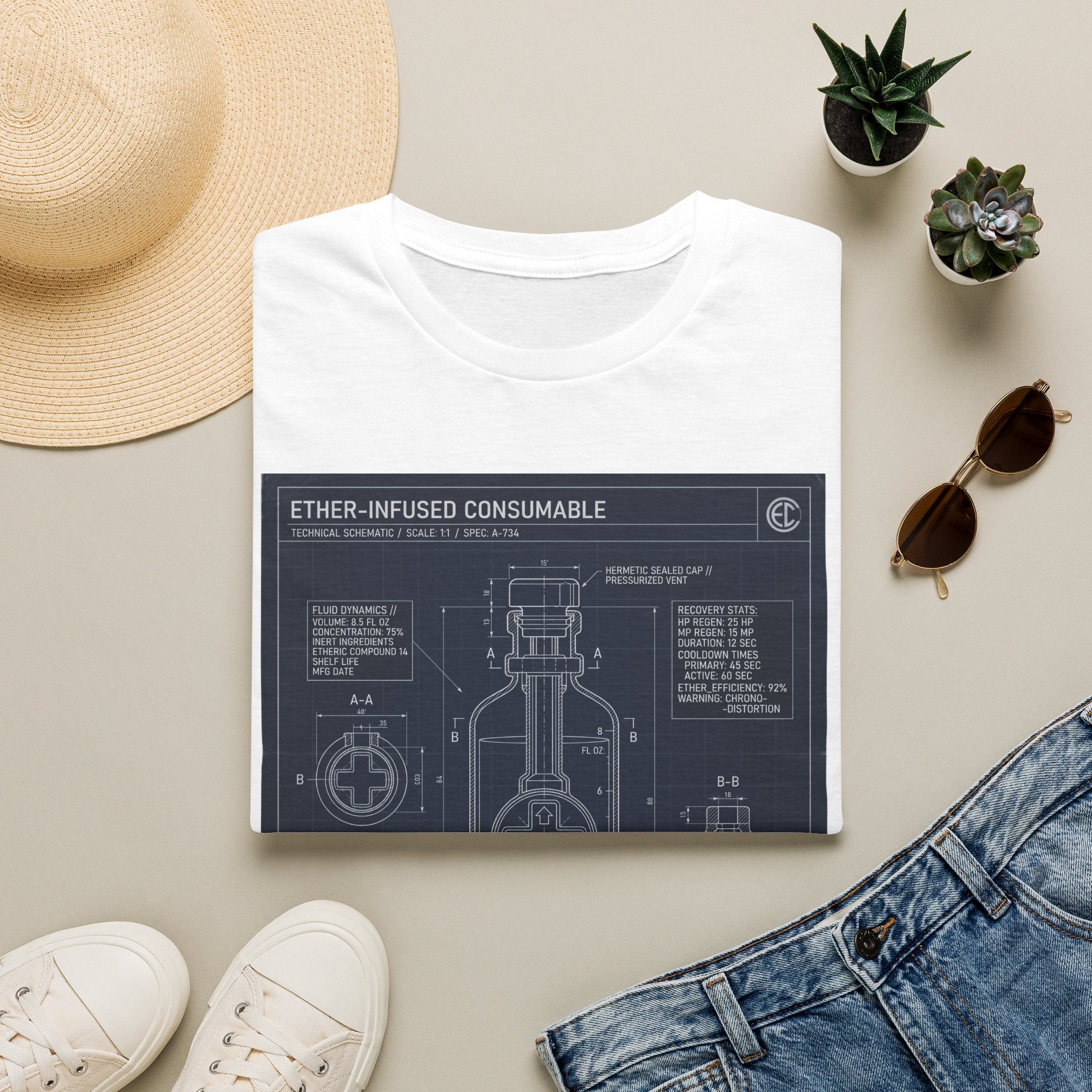 Ether Infused Gamer Graphic Tee