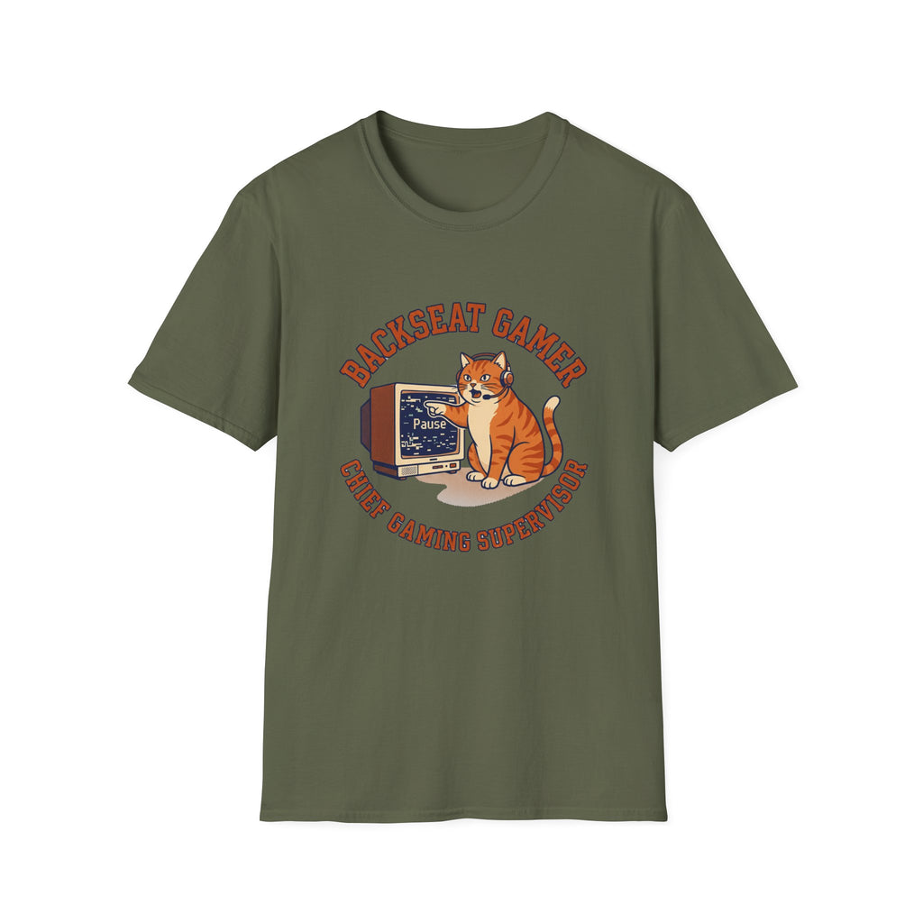 Backseat Gamer Graphic Tee
