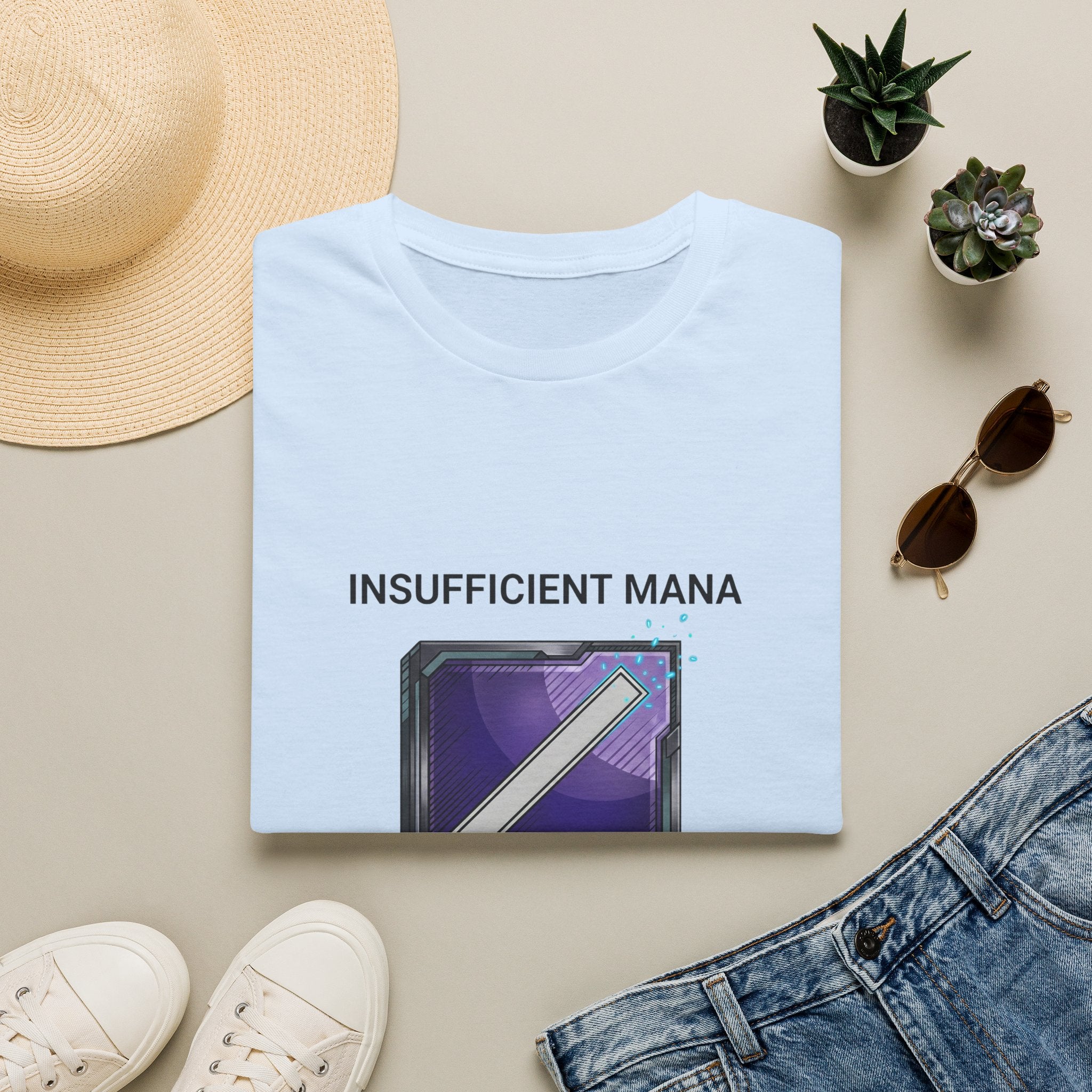 Insufficient Mana Gamer Graphic Tee