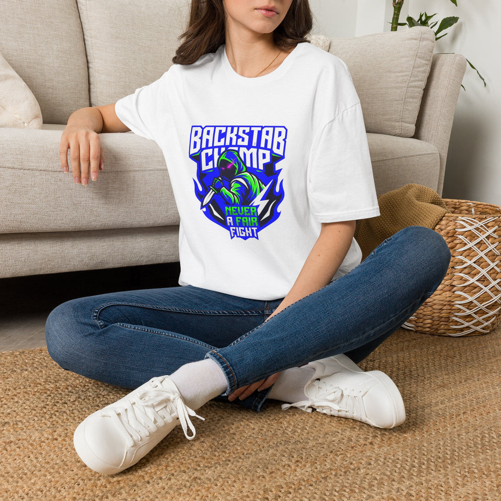 Backstab Champ Gamer Graphic Tee