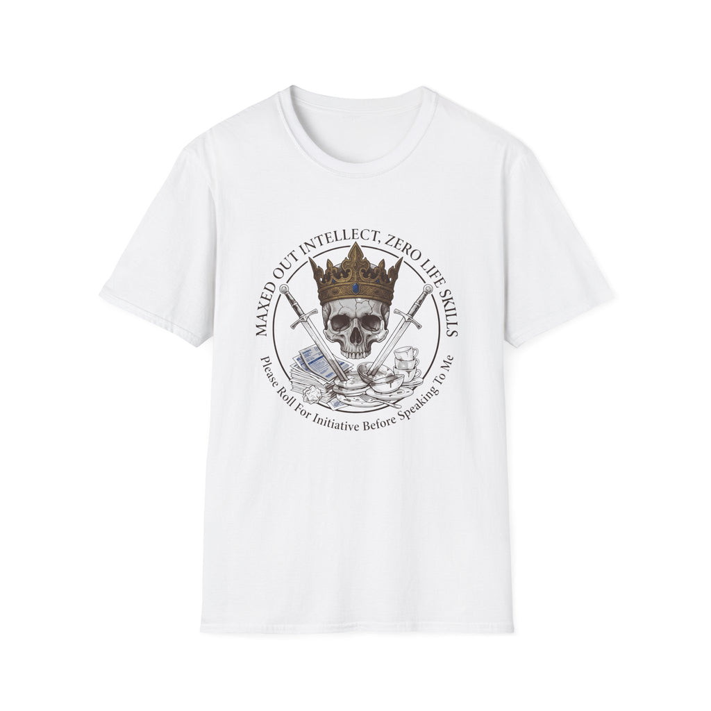 Maxed Intellect Zero Skill Graphic Tee