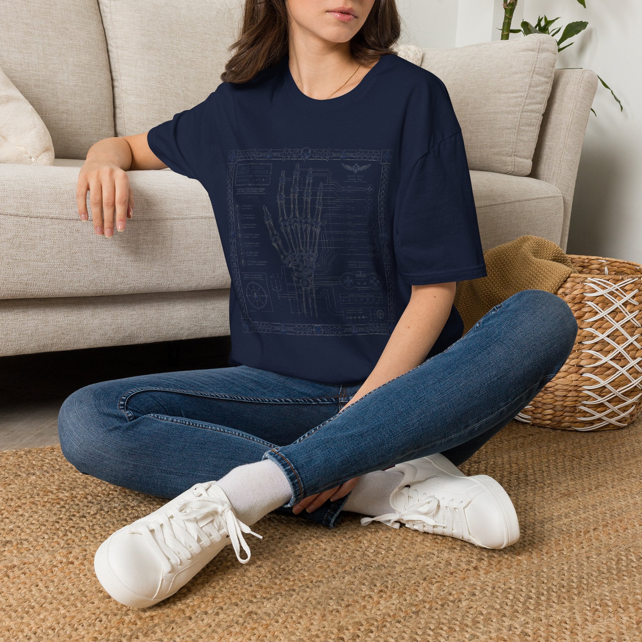 Skeleton Input Device Graphic Tee