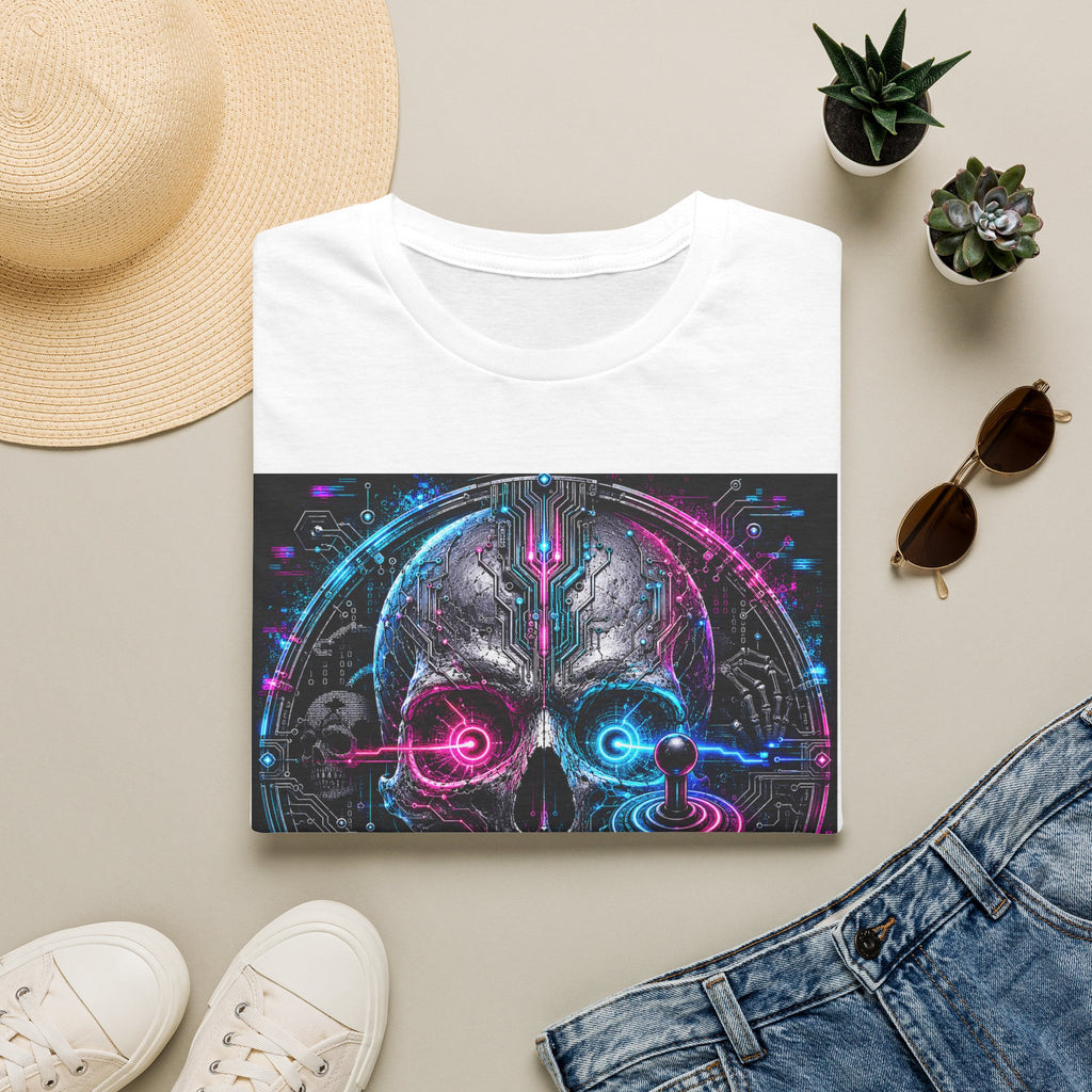 Cyberskull Gamer Graphic Tee