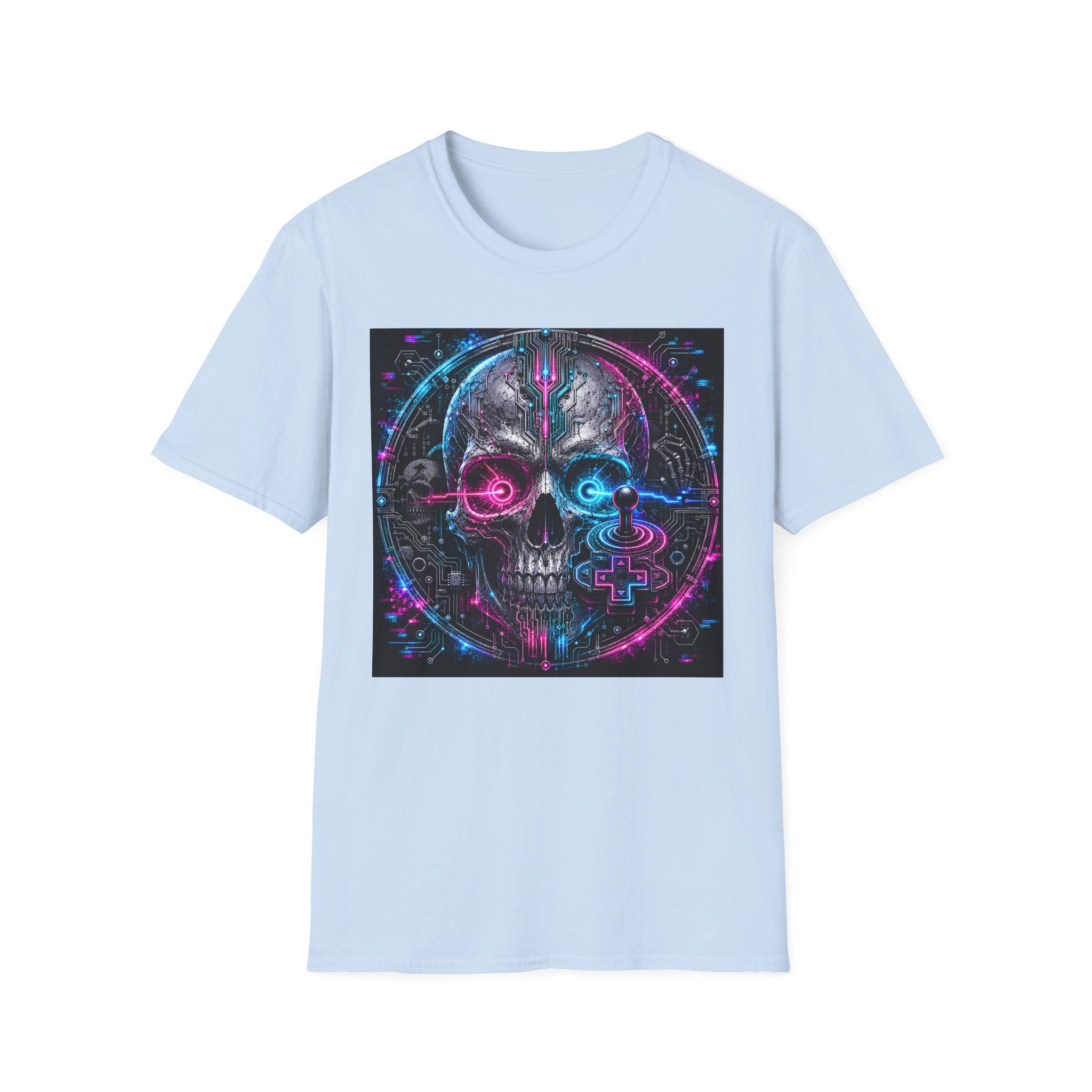 Cyberskull Gamer Graphic Tee