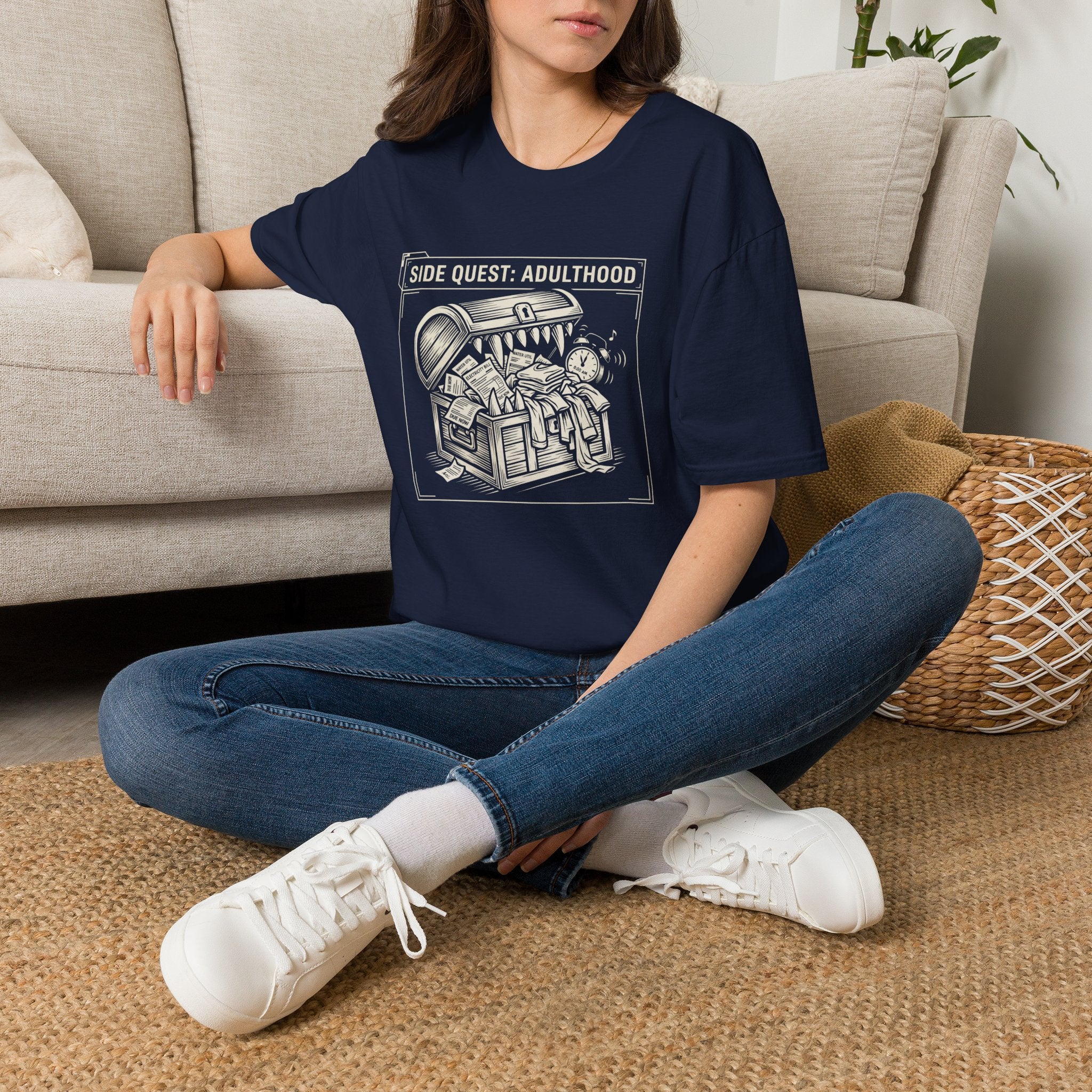 Side Quest Adulthood Graphic Tee